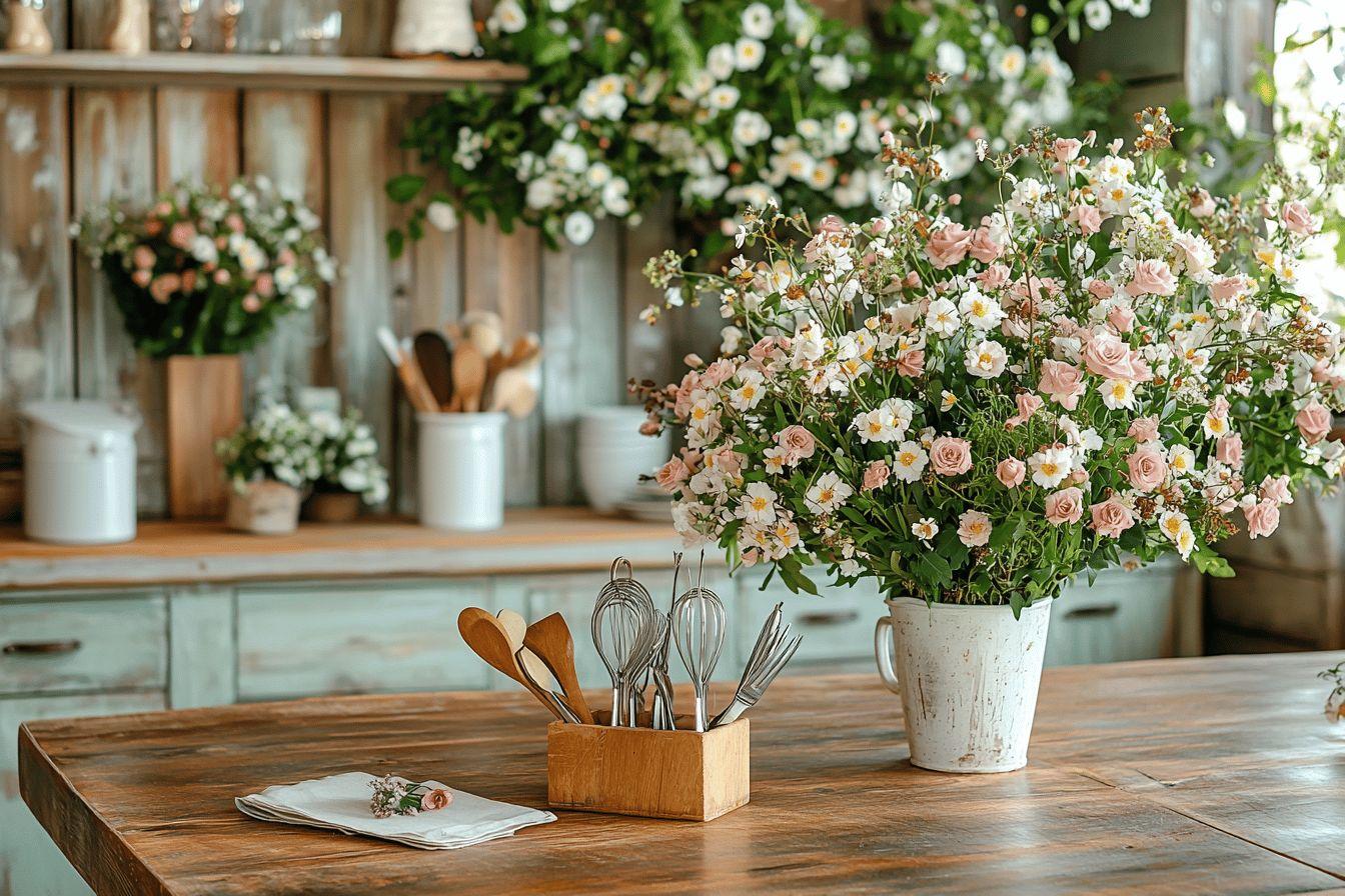 Cuisine campagne chic : inspirations et idées pour aménager votre intérieur avec style