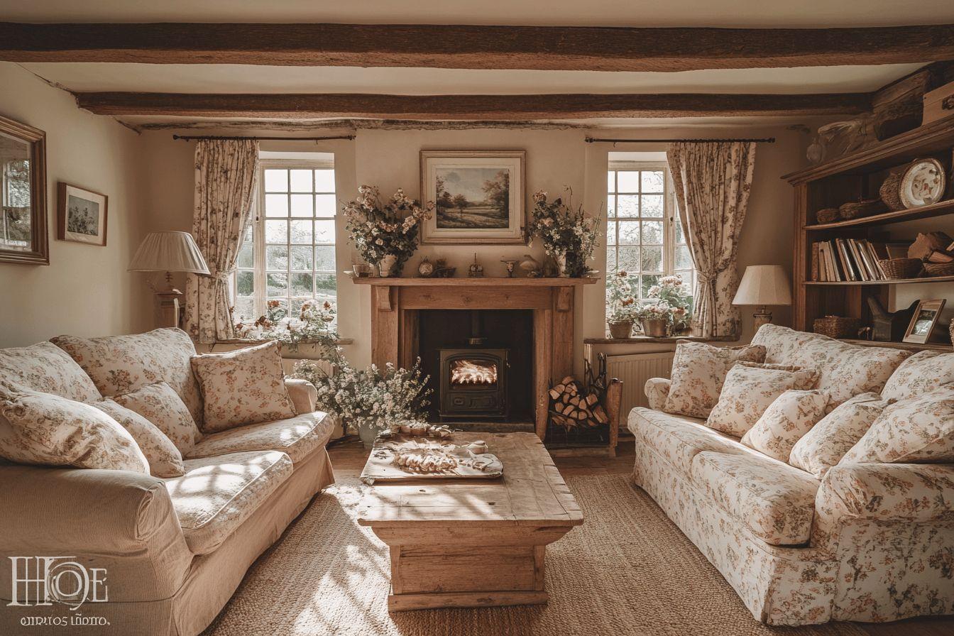 Déco maison de campagne cosy : idées et style pour un intérieur chic et chaleureux