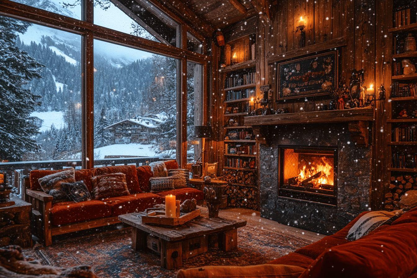 Idées de décoration pour un chalet chaleureux : style, design et aménagement intérieur