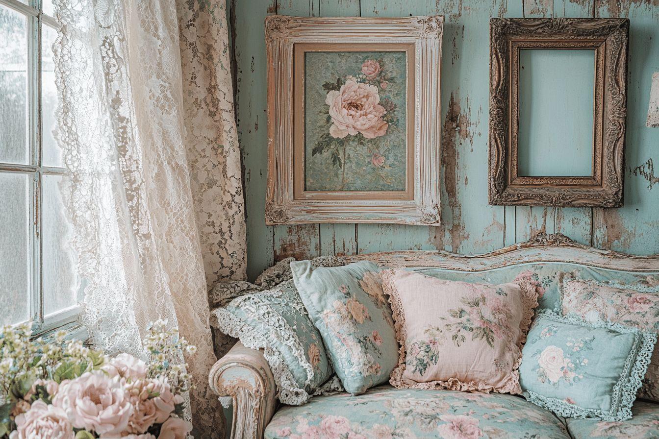 Décoration shabby chic : style romantique vintage pour votre intérieur