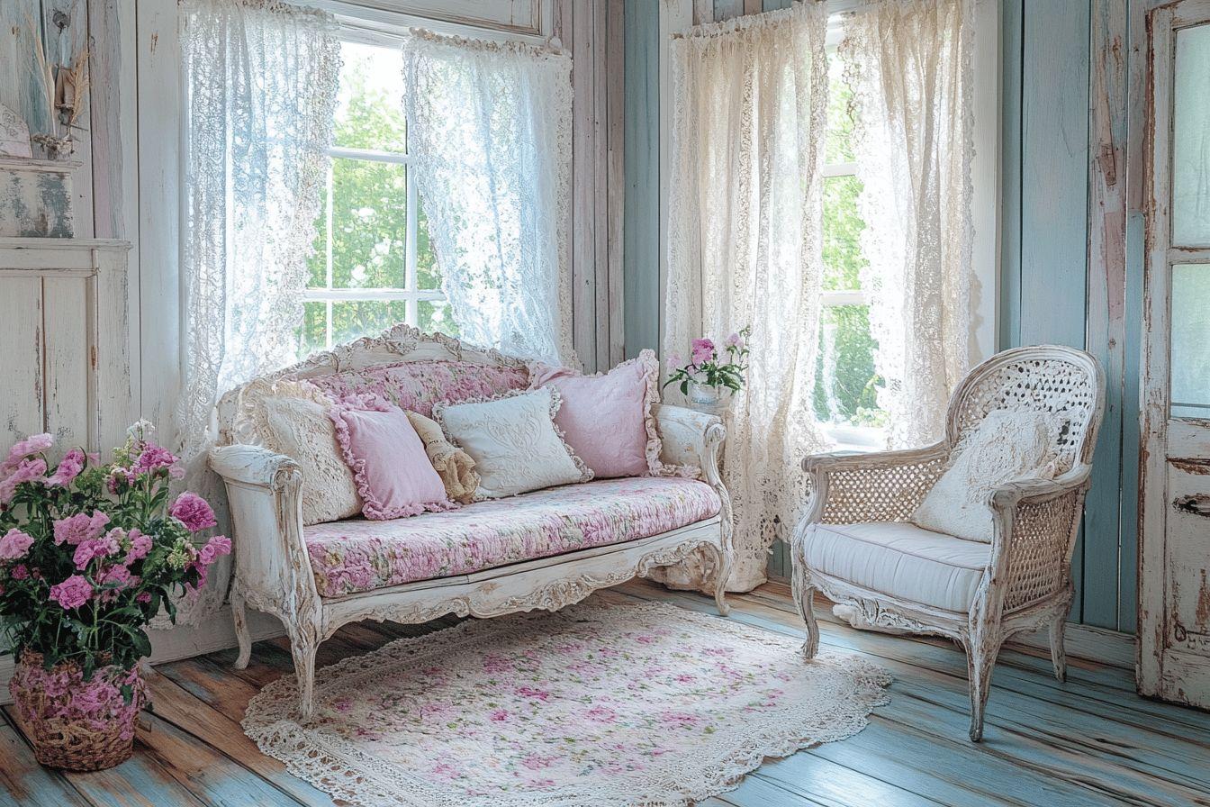 Décoration shabby chic pour un style romantique et vintage dans votre maison
