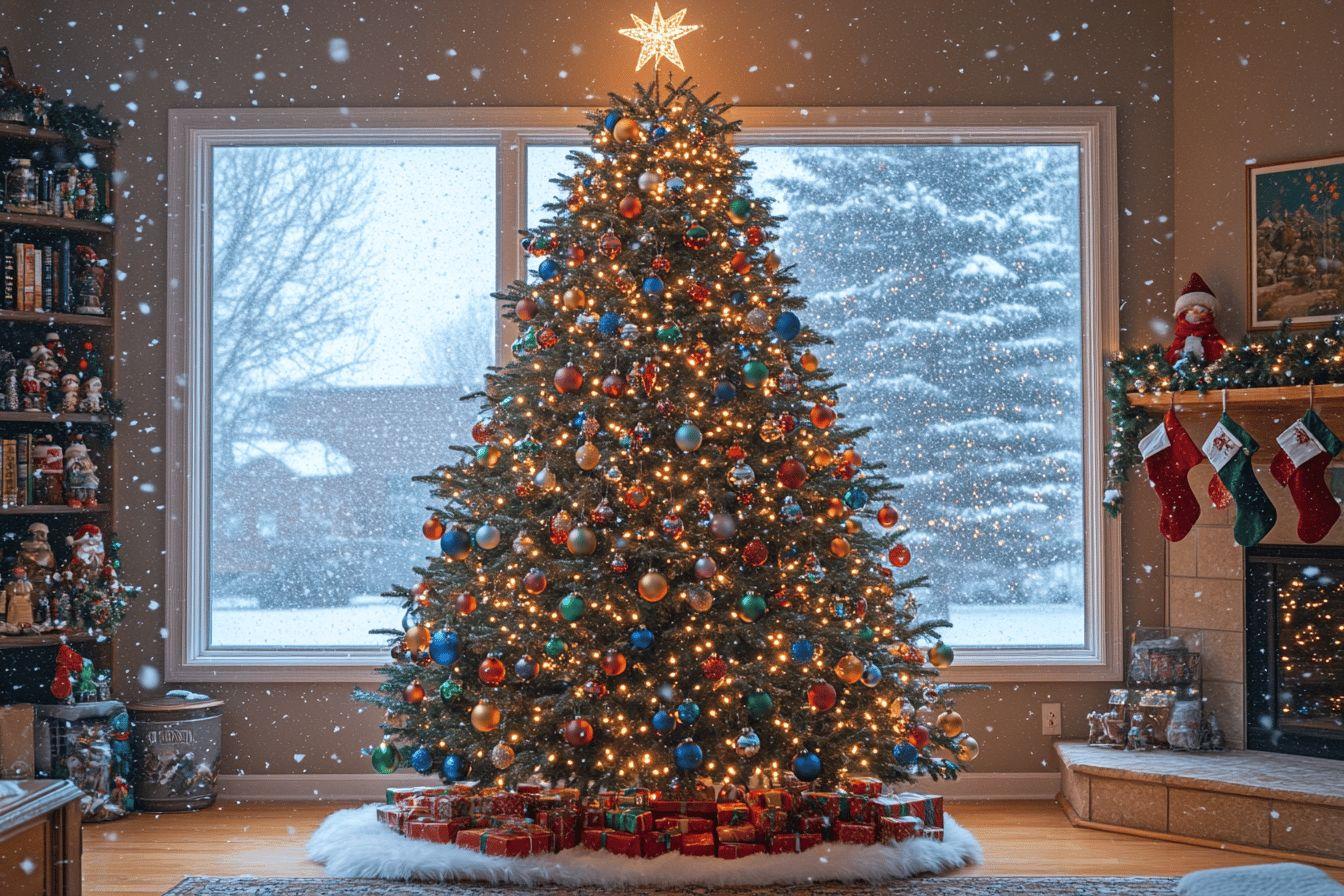 Sapin de Noël décoré : idées et inspirations pour une belle décoration de Noël
