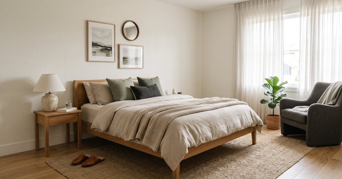 Idées déco chambre parents moderne avec ambiance chaleureuse et design épuré