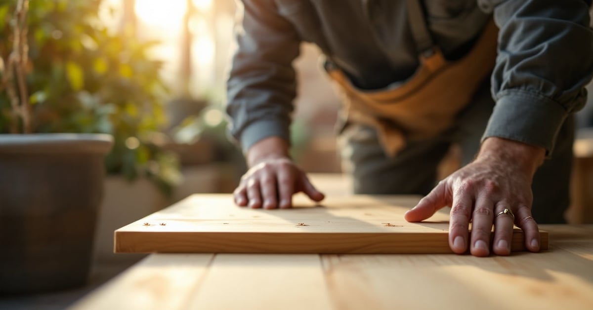 Renforcer plancher bois ancien avec des lambourdes et solives visibles dans une pièce rénovée